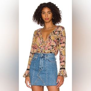 Free People Heatwave Bodysuit Size S